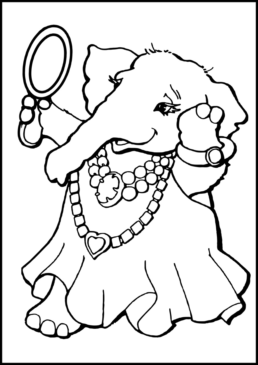 Elephant Dressing to Impress 