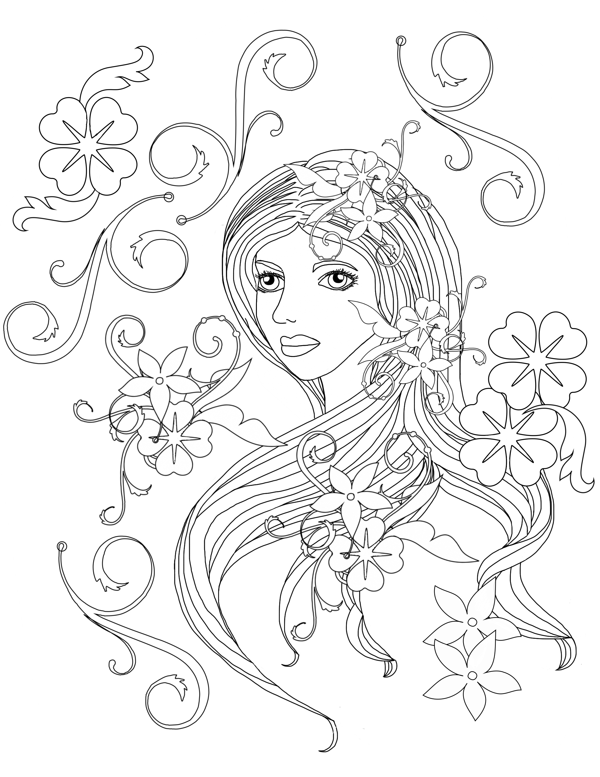 Flower Fantasy Girl