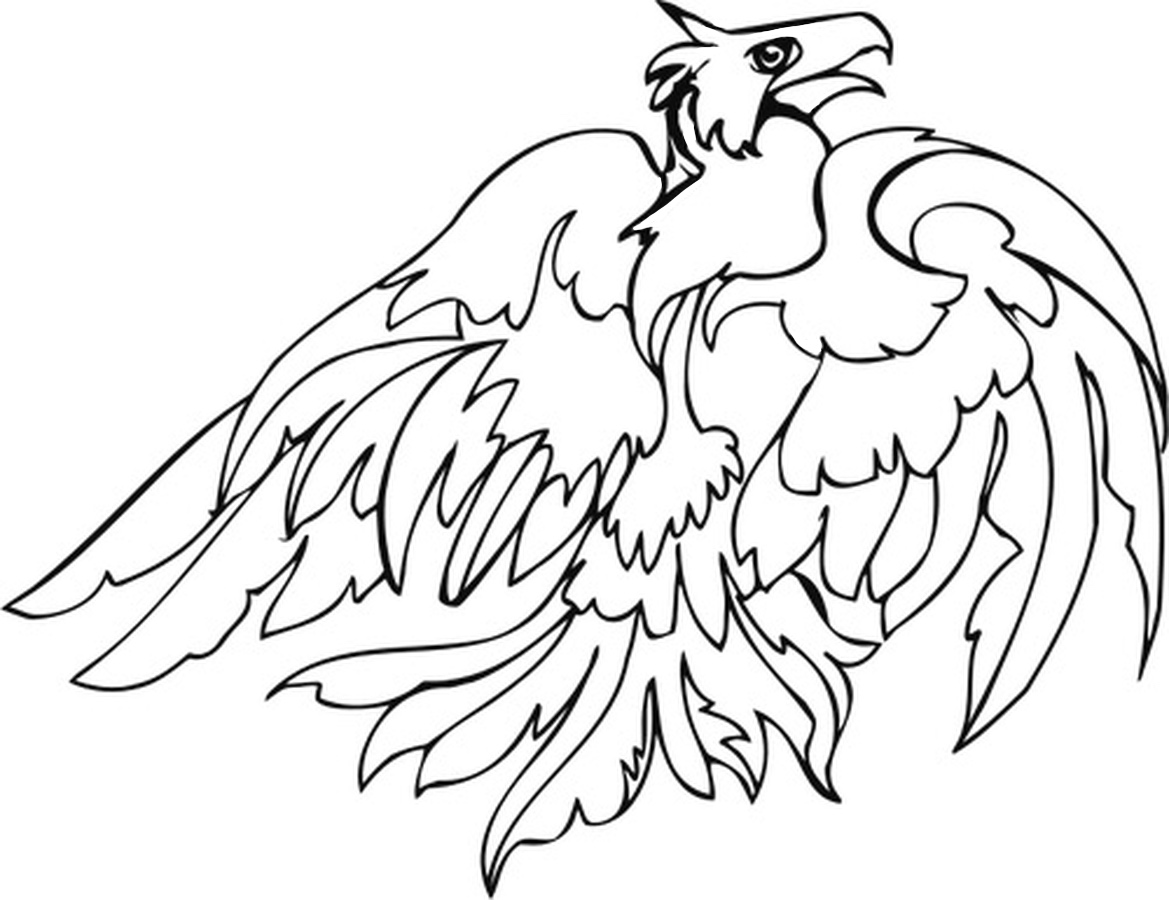 Phoenix Mythical Bird 