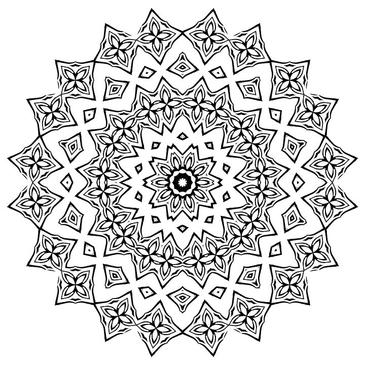Star Flower Mandala 
