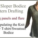 How to use the knit t-shirt Sloper pattern